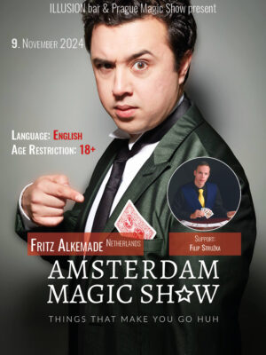 Fritz Alkemade a Filip Stružka na Prague Magic Show