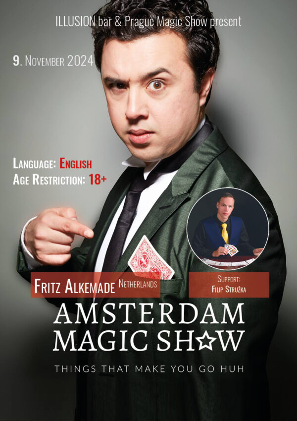 Fritz Alkemade a Filip Stružka na Prague Magic Show