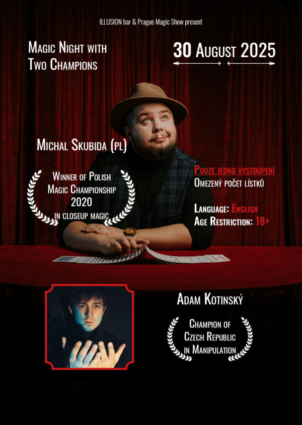 Michal Skubida a Adam Kotinský – Prague Magic Show