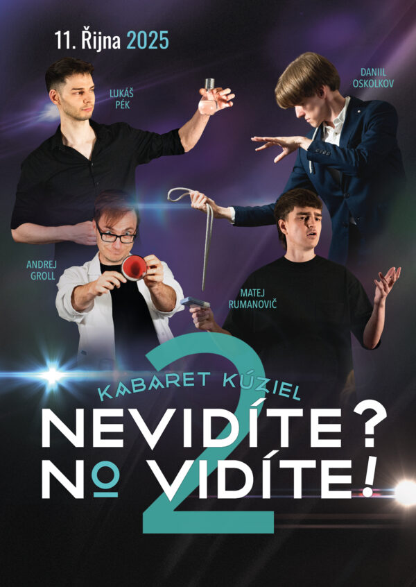 Kabaret kouzel „Nevidíte? No vidíte!“