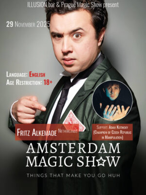 Fritz Alkemade a Adam Kotinsky na Prague Magic Show
