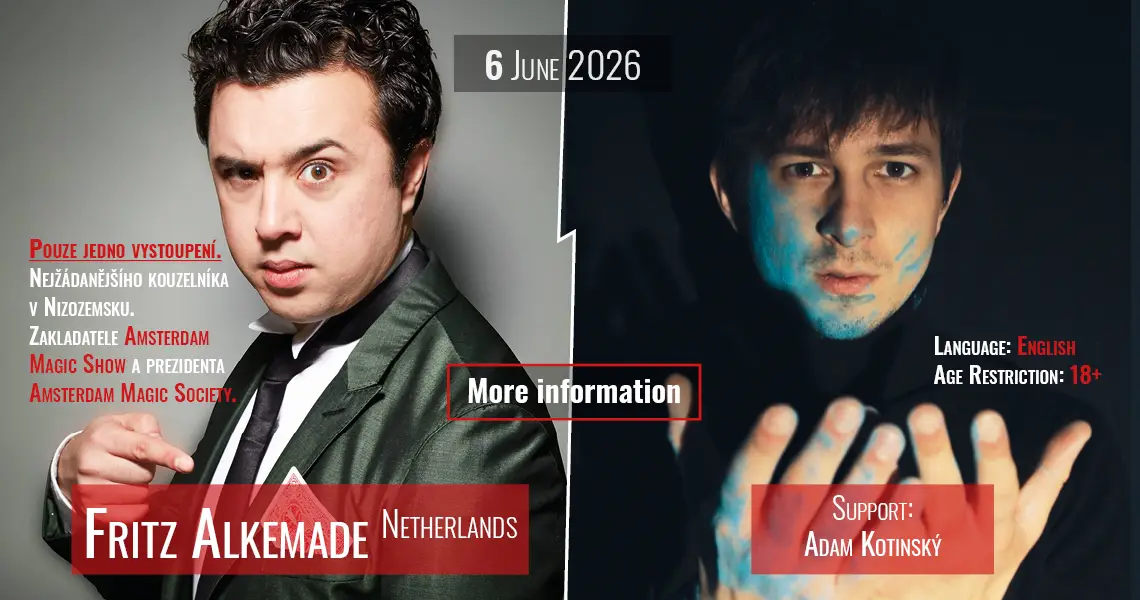 Magic Show Prague: Fritz Alkemade & Adam Kotinský
