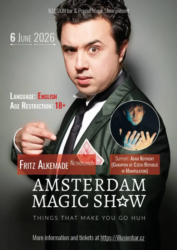 Magic Show Prague: Fritz Alkemade & Adam Kotinský