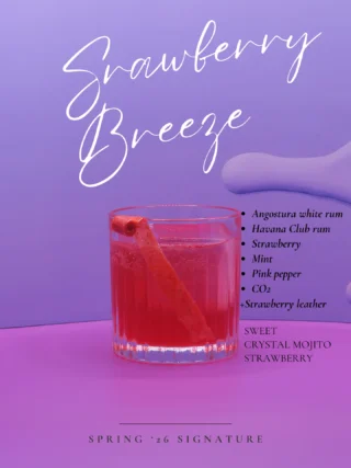 🍸Strawberry breeze 🍓🌬️
Jahodové crystal mojito. Svěží jako jarní vánek, ve kterém se sladké jahody snoubí se svéráznou chutí růžového pepře a vytváří čistý, nečekaně harmonický chuťový zážitek🔴🔴🔴

Přijďte si vychutnat i ostatní jarní speciály!
Jsme tady pro vás od úterý do pátku od 17:00 a v sobotu od 18:00 🤗